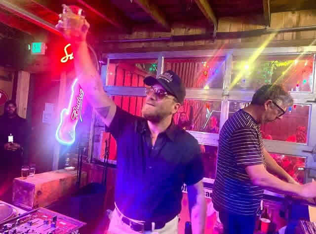Dan Auerbach and Patrick Carney -The Black Keys Afterpary At The Morrison Holiday Bar